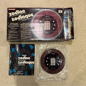 Vintage Zodiac Astrology Computer Game toy